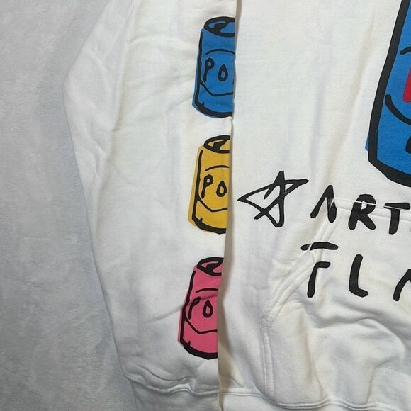 Trevor Trouble Andrews Real Buy“ghost” Artificial Hoodie / pullover - Men Medium - Picture 4 of 8